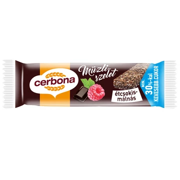 Cerbona étcsokis málnás szelet 20g