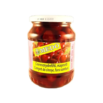Medo magozott cseresznyebefőtt 680g