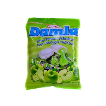 Damla zöldalma ízű cukorka 90g