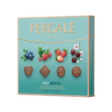 Pergalé cherry berry csokoládé desszert 117g