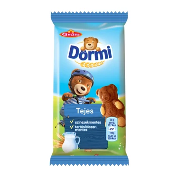 Dörmi tejes krémmel töltött puha piskóta 30 g