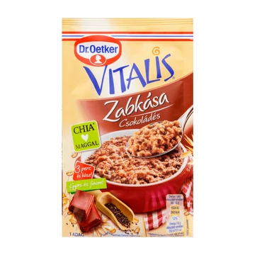Dr. Oetker vitalis zabkása csokoládés chia maggal 60 g