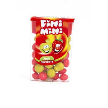 Fini Mini málna-citrom ízű cukorka drazsé 16g