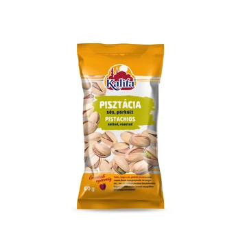 Kalifa sós, szárazon pörkölt pisztácia 60g