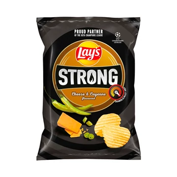 Lay's Strong sajt és cayenne ízű burgonyachips 55g