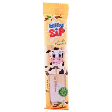 Milky Sip Szívószál Vanília 5x6g 