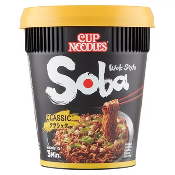 SOBA Classic szójaszószos poharas tészta 90g