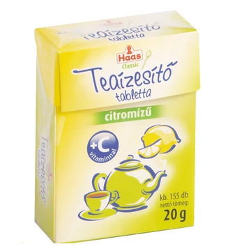 HAAS teaízesítő tabletta 20g (155db)