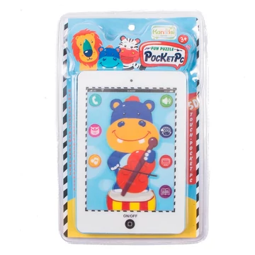 Játék állatos elemes oktató tablet többféle változatban BZ8109