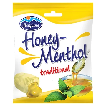 Bergland méz-mentol cukorka 70g