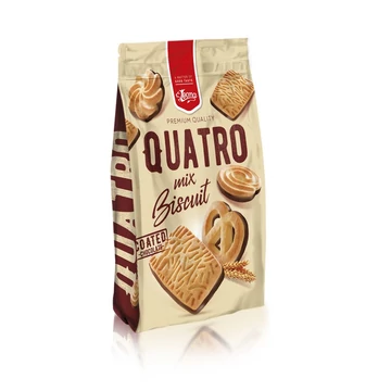 Leona quatro kakaós bevonóval mártott keksz 300g