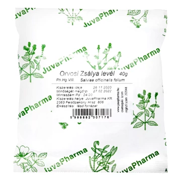 Juvapharma zacskós tea Orvosi Zsálya 40g