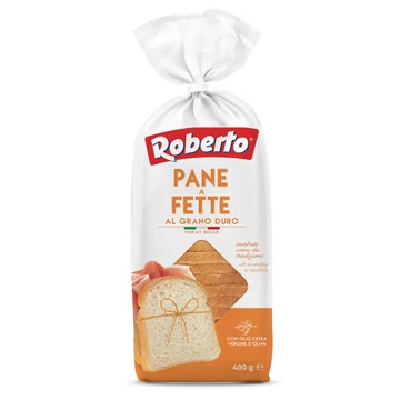 Roberto szeletelt kenyér durumlisztből 400g