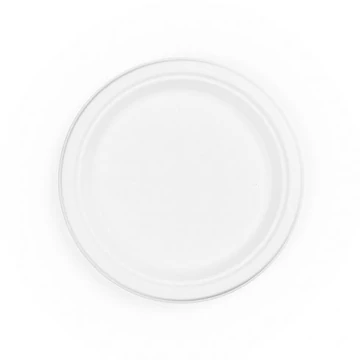 Lebomló BIO cukornád lapostányér 22cm 50db S01004