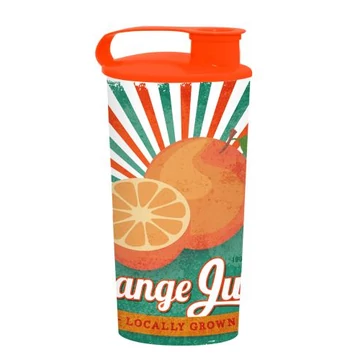 Műanyag pohár narancsos 470ml SO582