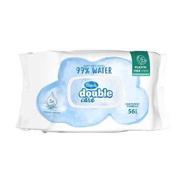 Violeta double care popsitörlő 56db-os kiszerelésben 