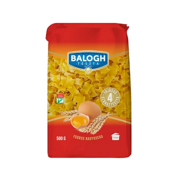 Balogh fodros nagykocka tészta 4tojásos 500g