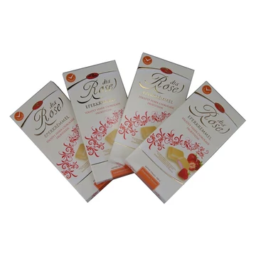 Sweet-rose eper krémmel töltött diabetikus fehércsokoládé 100g