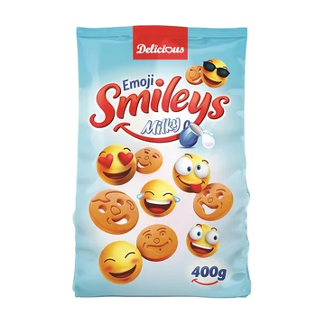 Smiley tejes keksz 400g