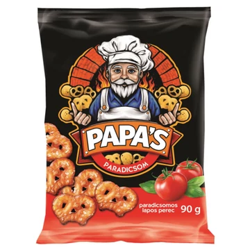 Papas paradicsomos lapos perec 90g