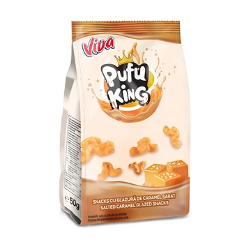 Viva pufu king sós karamellával bevont snack 50g