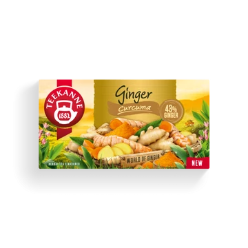 Teekanne ginger curcuma gyümölcstea 20x1,75g