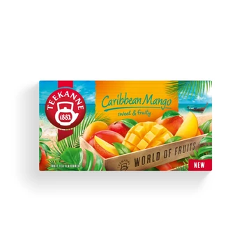 Teekanne caribbean mango gyümölcstea 20x2,25g