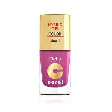Delia hybrid gel fukszia színű körömlakk 11ml 21