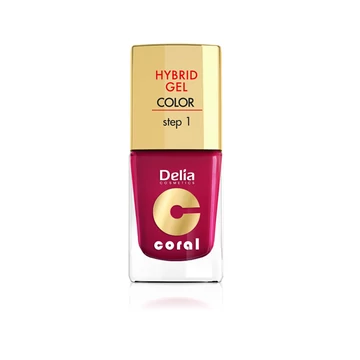 Delia hybrid gel meggyvörös színű körömlakk 11ml 06