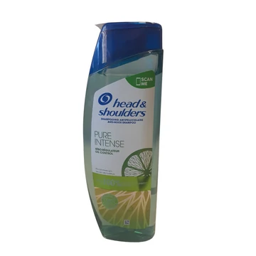 Head & shoulders pure intense oil control sampon 400ml