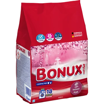 Bonux 3IN1 Rose 1,17kg 18 mosás