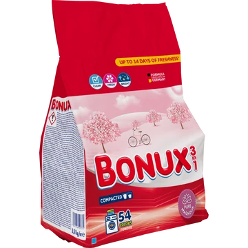 Bonux 3IN1 Manólia 3,51kg 54 mosás