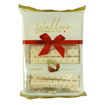 Wallero ostyatekercs coconat 180g