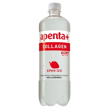Apenta+ Collagen szénsavmentes üdítőital kollagénnel eper ízű - 750 ml