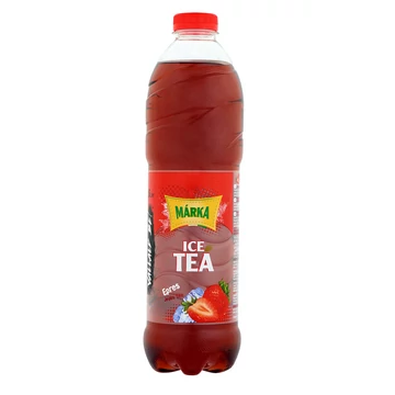 Márka eper jeges tea 1,5 l - csak egyedi szállítással vagy személyes átvétellel