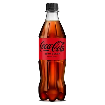Coca-Cola zéro cukor colaízű energiamentes szénsavas üdítőital édesítőszerekkel 500 ml