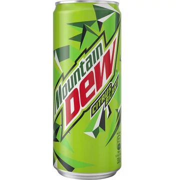 Mountain Dew citrus aromákkal ízesített szénsavas üdítőital 330 ml