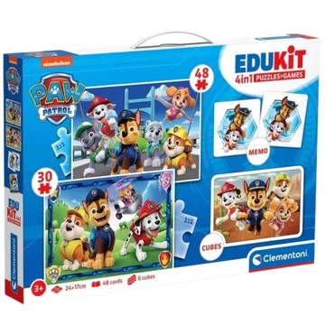 Edukit: Mancs őrjárat 4 az 1-ben játékgyűjtemény - Clementoni