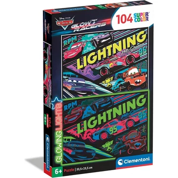 Ragyogó Verdák 104db-os Supercolor puzzle - Clementoni