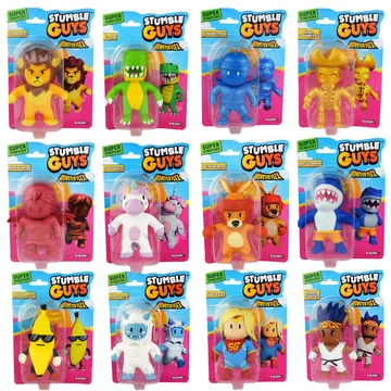 Monster Flex: Stumble Guys nyújtható figurák többféle változatban