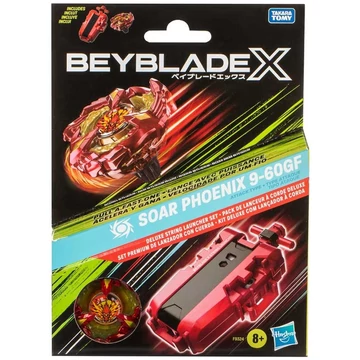 Beyblade X: Deluxe Launcher & Top kilövő és Soar Phoenix 9-60GF szett - Hasbro