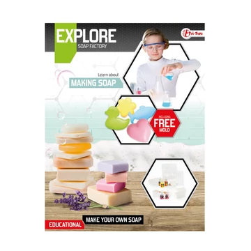 Explore Factory: Szappankészítő tudományos szett