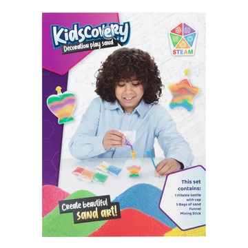 Kidscovery: Sand Art homok művészet kezdő szett