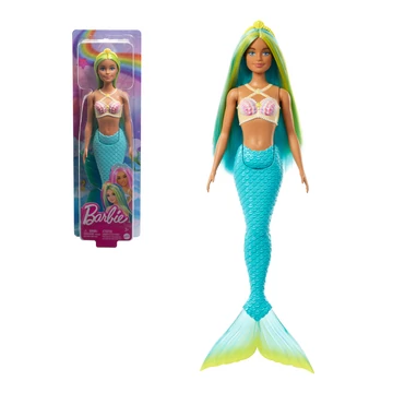 Barbie Dreamtopia: Sellő baba kék hajjal és uszonnyal - Mattel
