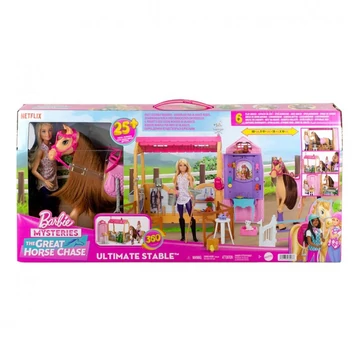 Barbie Mysteries: Barbie és Szeder pajta játékszett - Mattel