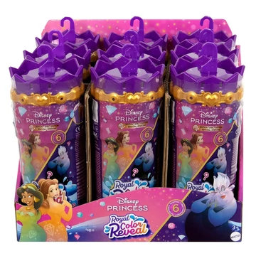 Disney Hercegnők: Royal Reveal Jók és gonoszak meglepetés baba - Mattel