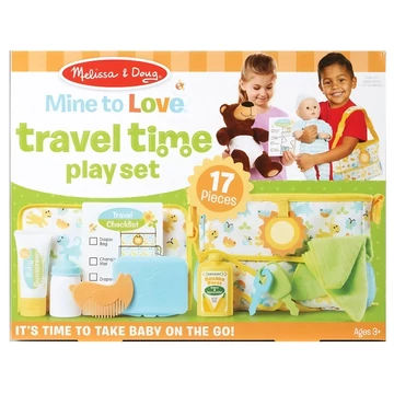 Babák és babaházak - Babával utazunk játék szett - Melissa & Doug