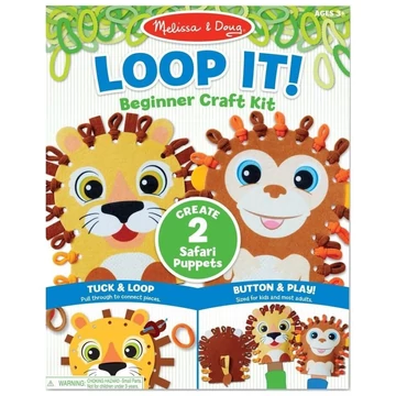 Hurkold! Vadállat bábkészítő kreatív játékszett - Melissa & Doug