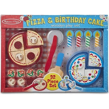 Sütés-Főzés: Szülinapi torta és pizza szett - Melissa & Doug