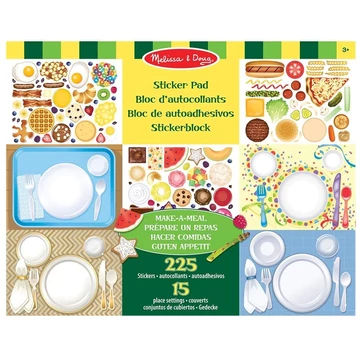 Újrahasználható matrica készlet - Ételkészítés - Melissa & Doug